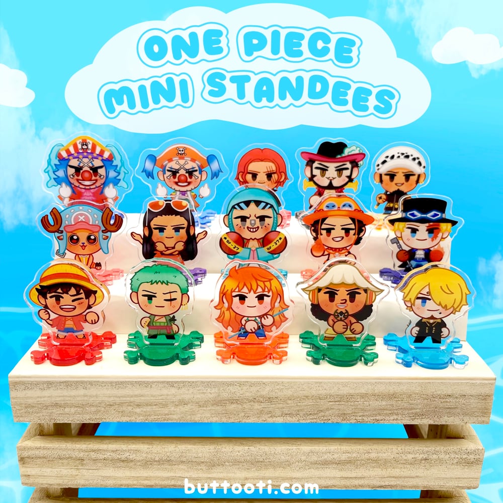 ☠︎︎ One Piece Mini Standees ☠︎︎