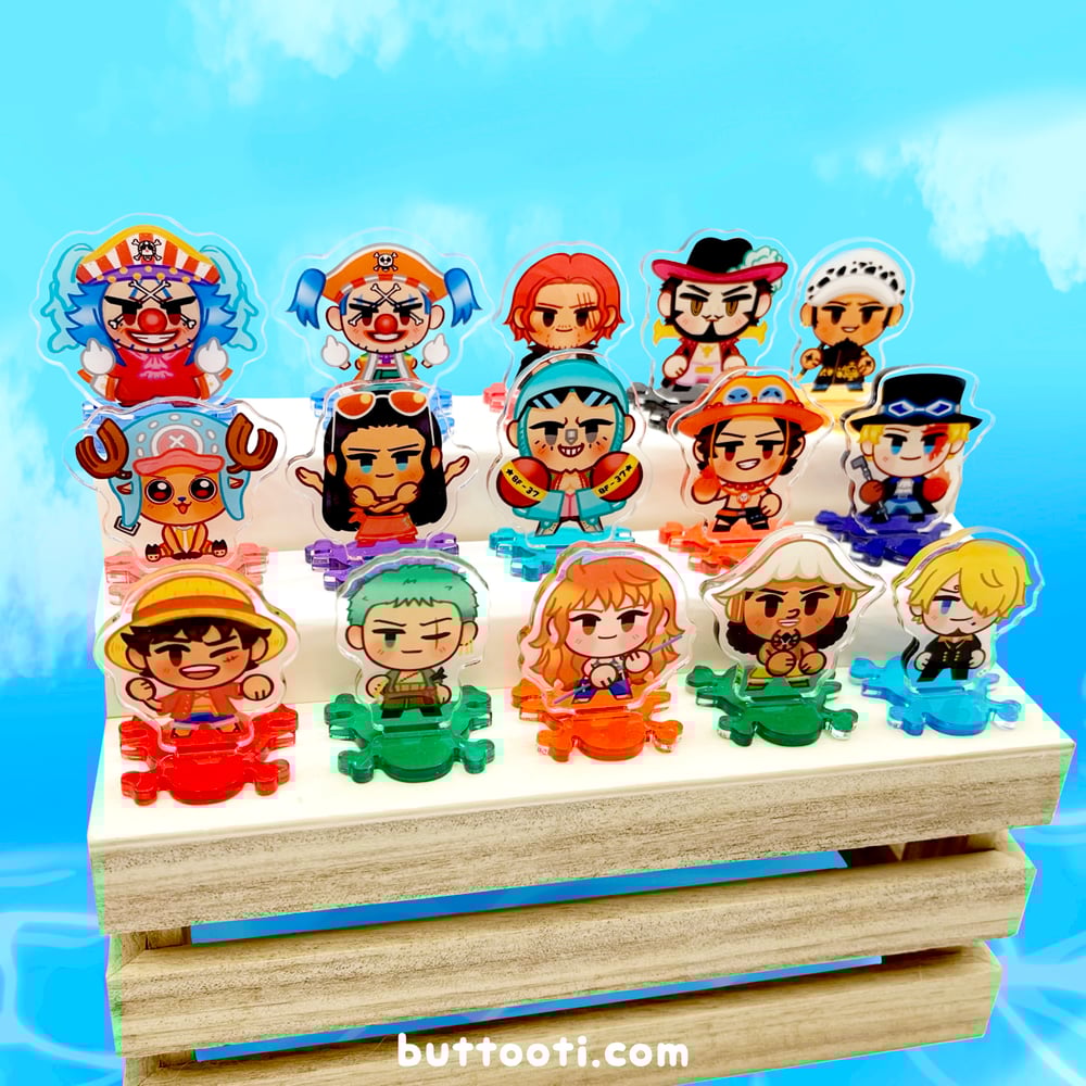 ☠︎︎ One Piece Mini Standees ☠︎︎