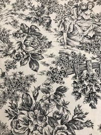 Image 2 of Loneta - Toile de Jouy - Negro - 8€/m