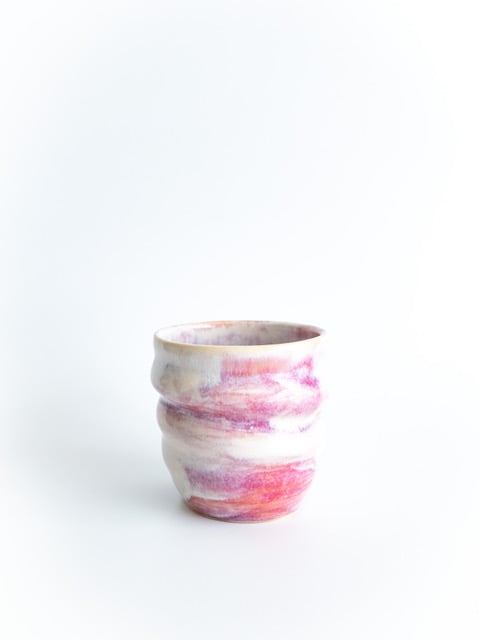 Image of Raspberry Ripple Ceramic Cup