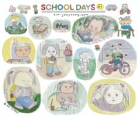Image 1 of School Days sticker #1