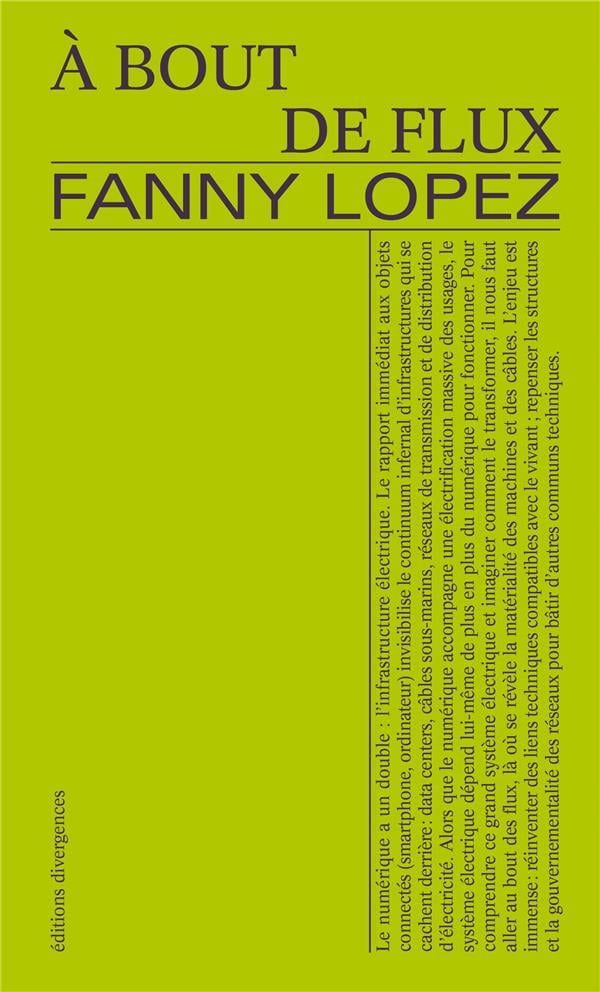 À BOUT DE FLUX - Fanny LOPEZ