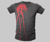 Image of Cthulhuphant S/S Tee [Red on Black]