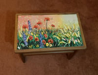 Image 1 of Original Flower Blossom Recycled Table