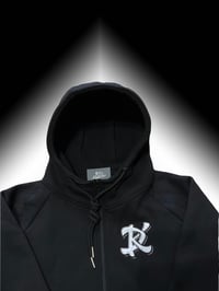Image 3 of Détis Kinore Black "Embroidered" Tech Sweatsuit