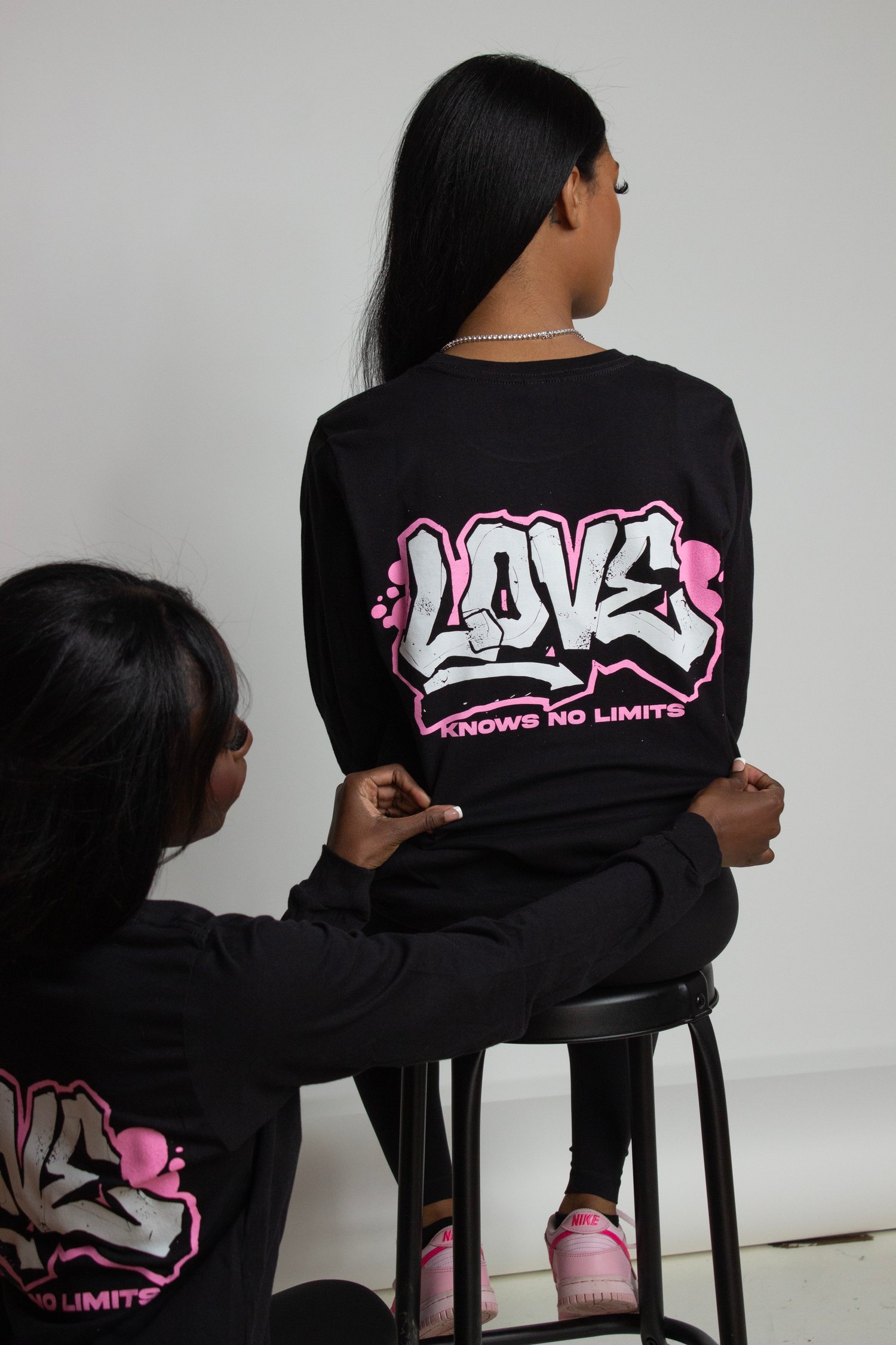 Image of "Love Knows No Limits" Graffiti Longsleeve