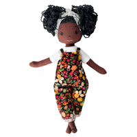Image 1 of Mila Handmade Linen Doll (PREORDER ITEM SHIP DATE ON OR BEFORE JUNE 29, 2024)