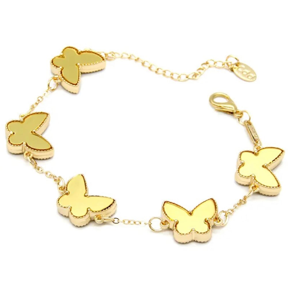 Image of Butterfly Charm Bracelet