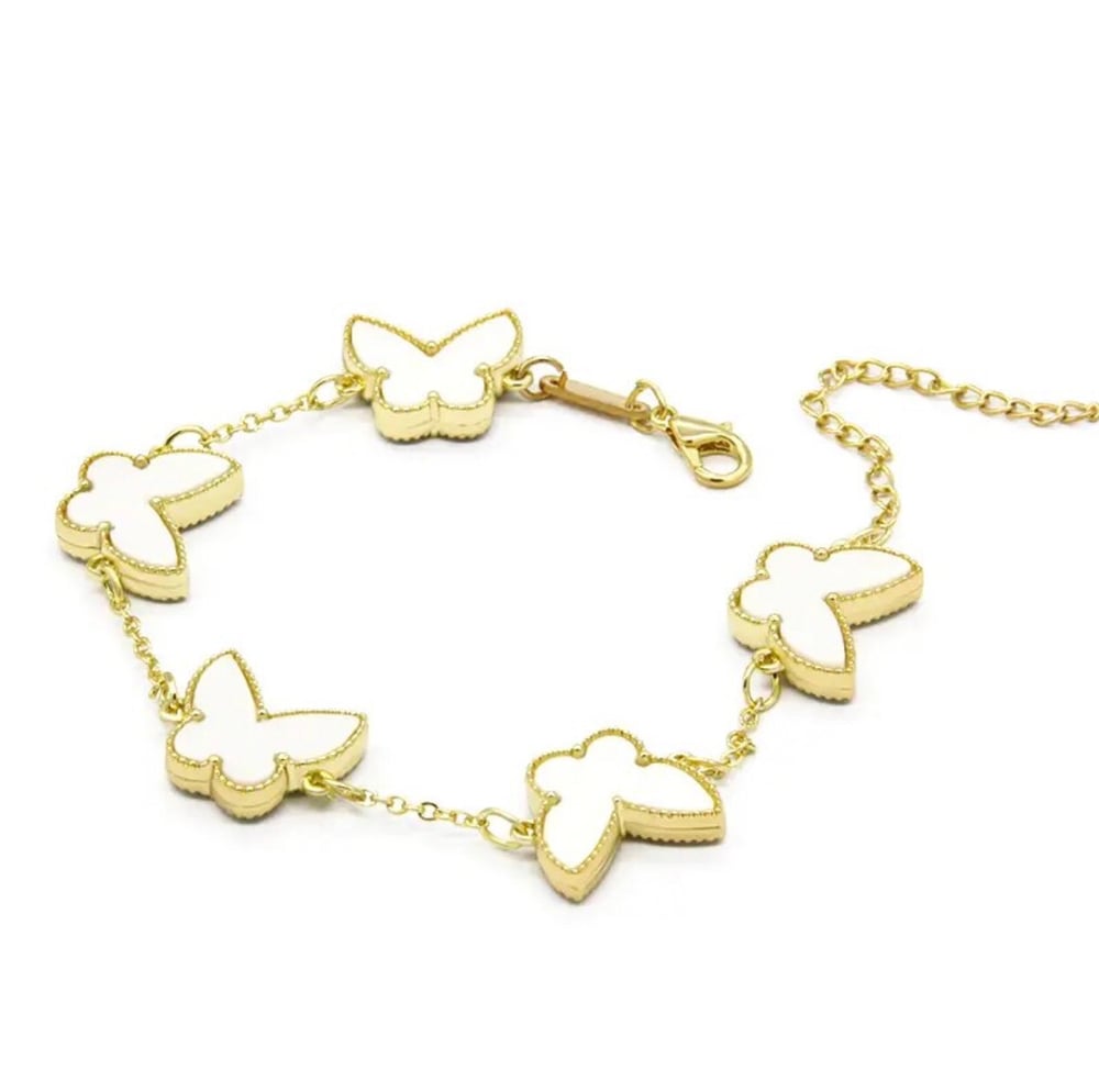 Image of Butterfly Charm Bracelet