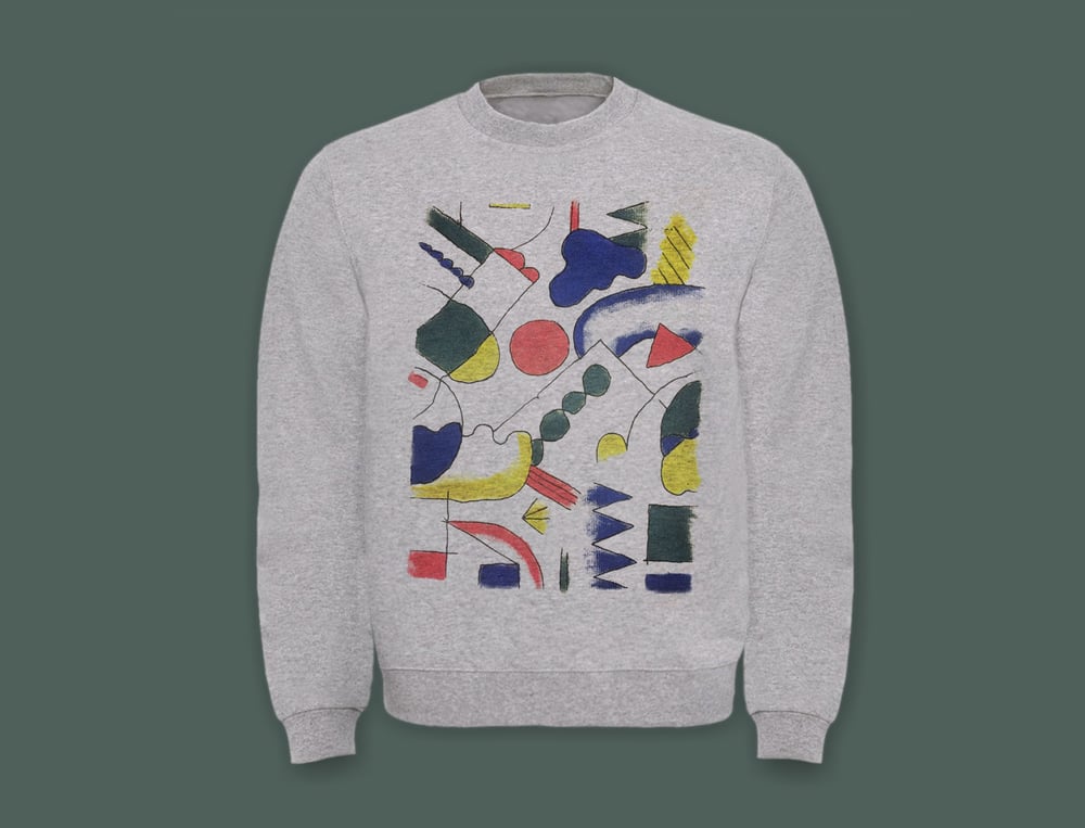 Image of COLORED DRAWING SWEATSHIRT