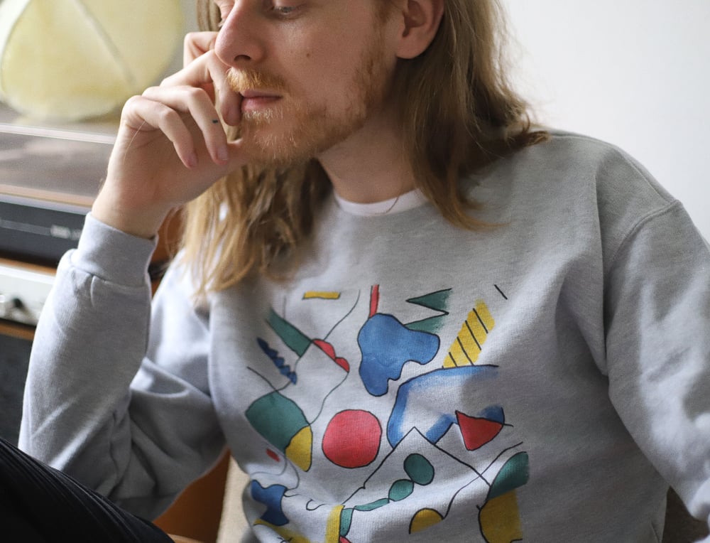 Image of COLORED DRAWING SWEATSHIRT 1̶9̶9̶0̶ Kč