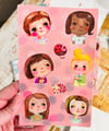 Little Ladies - sticker sheet