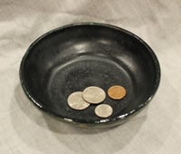 Image 3 of Small Dish - Green with tan lines