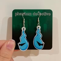 Image of phantom detective earrings