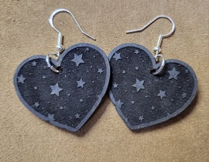 Heart Star Earrings