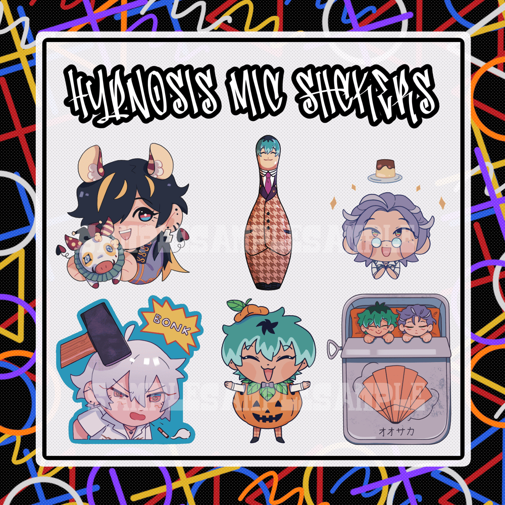 2.5” Hypmic Stickers