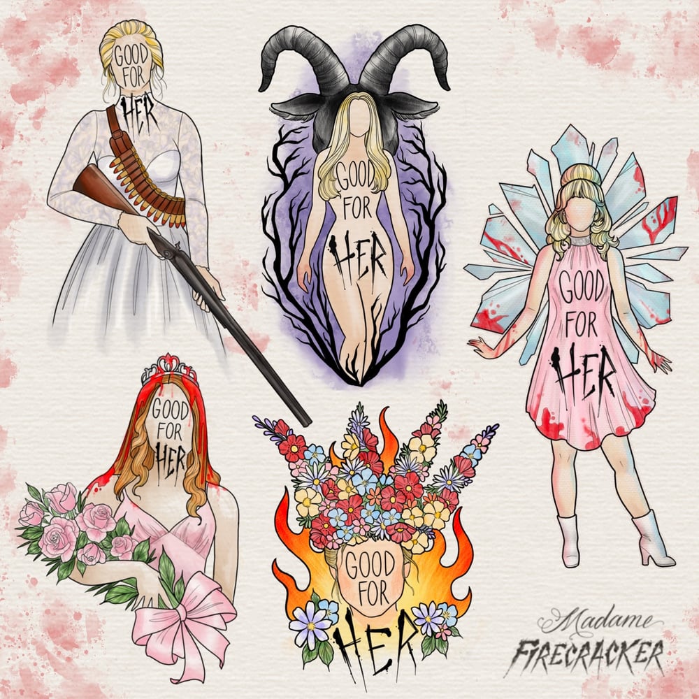 Image of Good For Her sticker pack