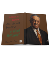 Image 4 of BHM "Thurgood Marshall"." Hardcover Journal Matte