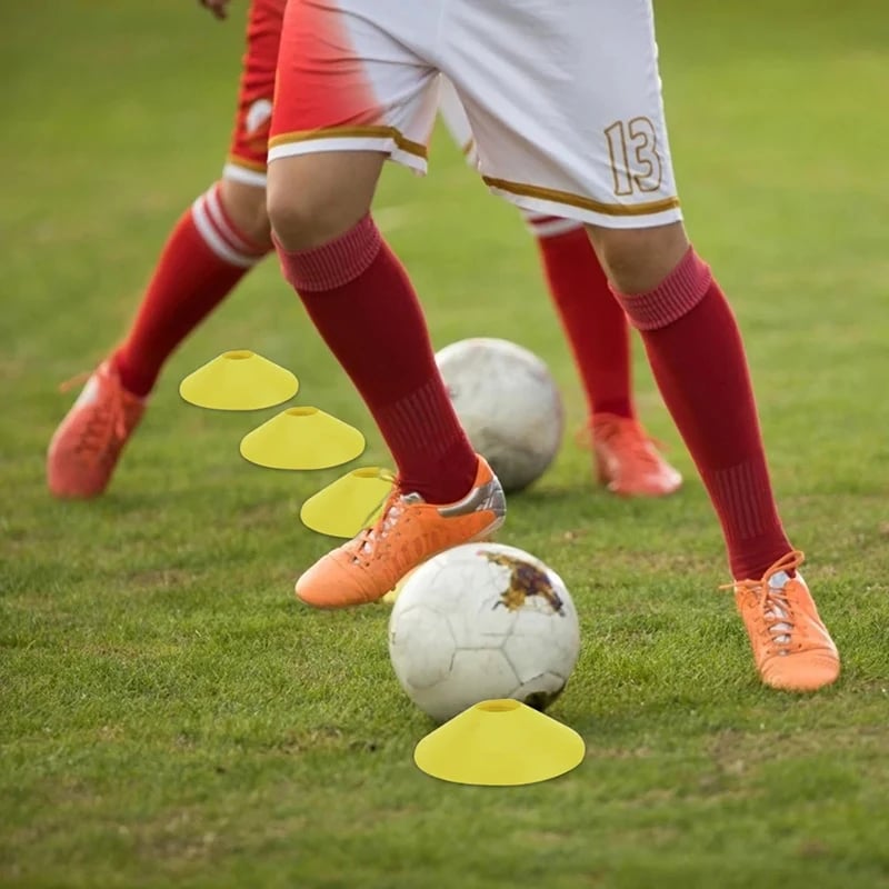 6M 12 Rung Speed Agility Ladder Training Set Field Cones Resistance Parachute Footwork Sport