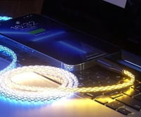 Image 1 of Changing Colors Type C Charger Wire