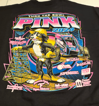 Image 1 of 2024 Chili Bowl Nationals Turn the Bowl Pink T Shirts