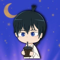 Image 2 of Chainsaw Chibi Boba Stickers