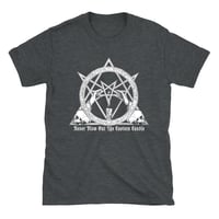Image 4 of ABSU - NEVER BLOW OUT THE EASTERN CANDLE (BLACK, BLUE, DARK HEATHER)