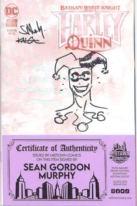 Image 2 of Batman White Knight Presents Harley Quinn #1 signed and Remarque by Sean Gordon Murphy