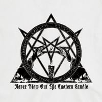 Image 2 of ABSU - NEVER BLOW OUT THE EASTERN CANDLE (WHITE, DARK HEATHER, SPORT GREY)