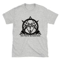 Image 4 of ABSU - NEVER BLOW OUT THE EASTERN CANDLE (WHITE, DARK HEATHER, SPORT GREY)