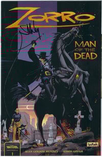 Image 2 of Zorro Man of the Dead #1 signed by Sean Murphy