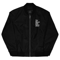 Image of "You Are Exactly What GOD Had In Mind" Bomber Jacket