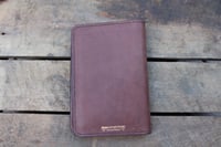 Image 3 of Full Grain Brown Leather Travel Wallet Passport Holder