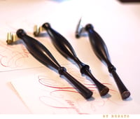 Image 3 of Ebony oblique pen 