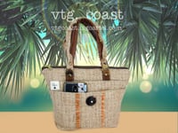 Image 1 of Retro Blush Tweed Handbag