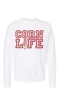 Corn Life Classic Crewneck (White)