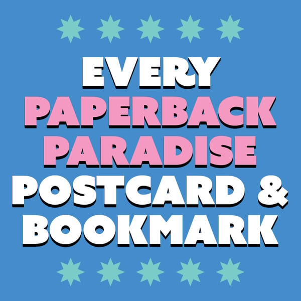 Image of Every Paperback Paradise Postcard & Bookmark - Set of 70