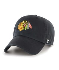 Image 1 of CHICAGO BLACKHAWKS BLACK 47 CLEAN UP