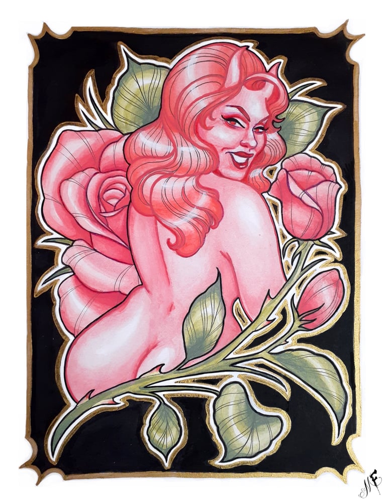 Image of Devilish Dames Art Prints