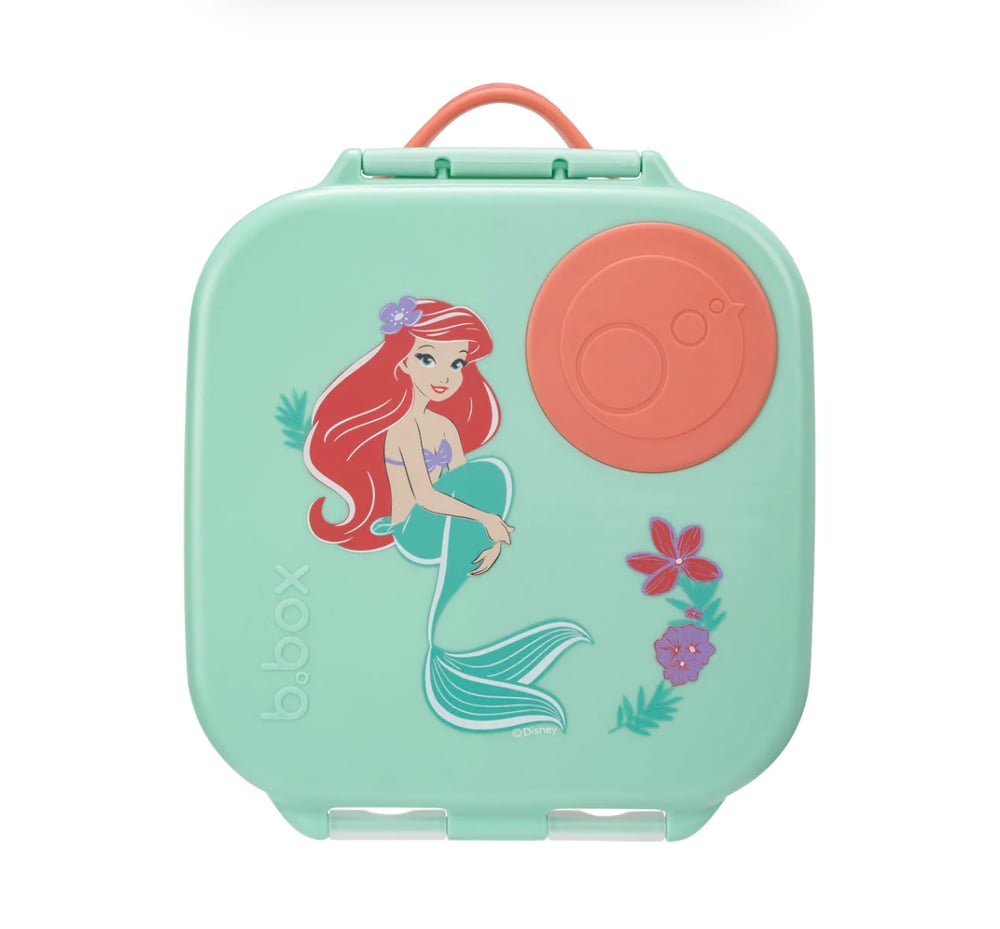 B. box The Little Mermaid Mini Lunchbox