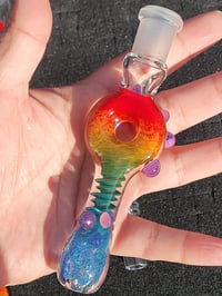 Image 2 of Rainbow Nectar Collector With Quartz Tip 