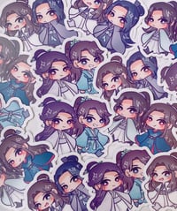 Image 1 of Traveler's Series (MDZS, MLCB, WoH) - Acrylic Rocking Standee and Stickers