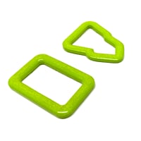 Image 1 of Hat Frames Pin Set (Slime Green)