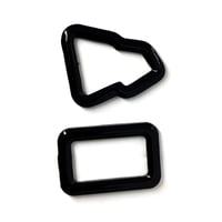 Image 2 of Hat Frames Pin Set (Black)