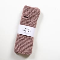 Image 1 of 2 SIZES /// Wrist Worms, Chunky, Mauve