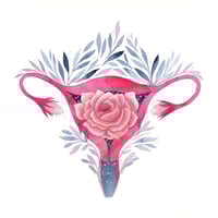 Image 1 of ROSE WOMB Art Print