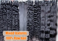 Image 3 of Buy Double drawn RAW CAMBODIAN WHOLESALE HAIR PACKAGES , mix lengths 16-30" 