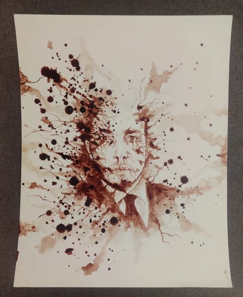 Image of Shining "Peter Huss" Blood-Painting