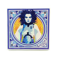 Image 1 of AZULEJO - BJORK - "Fait main"