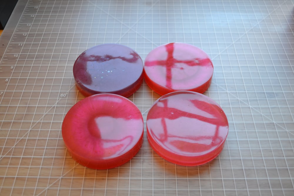 Image of Valentine's Coasters (Set of 4)